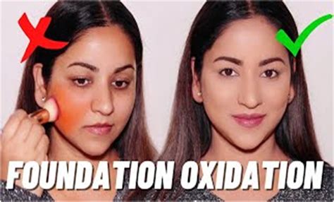 non oxidizing foundation for face.